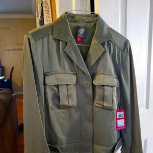 VINCE CAMUTO SATIN JACKET